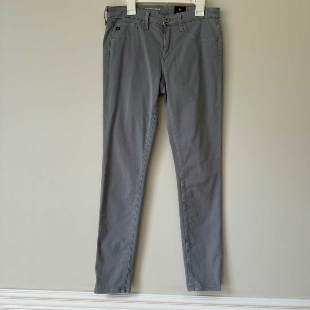 AG Adriano Goldschmied The Legging Super‎ Skinny Ankle Jeans Grey 27R